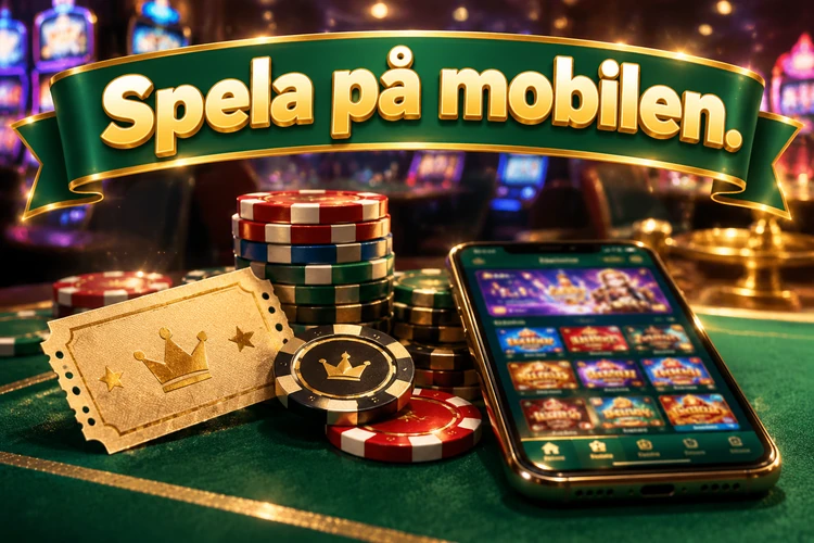 Spela på mobilen