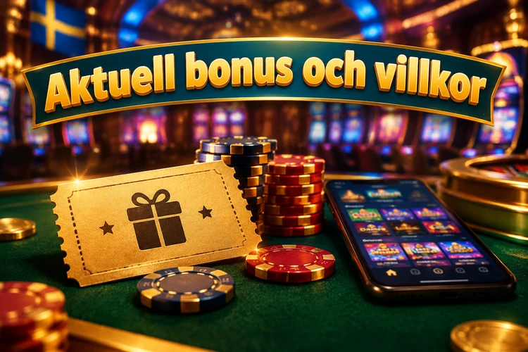Aktuell bonus och villkor