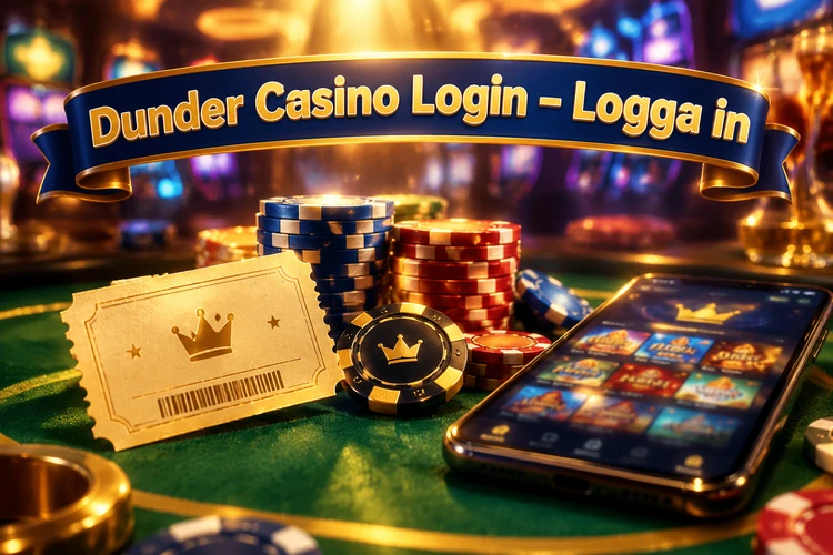 Dunder Casino Login - Logga in
