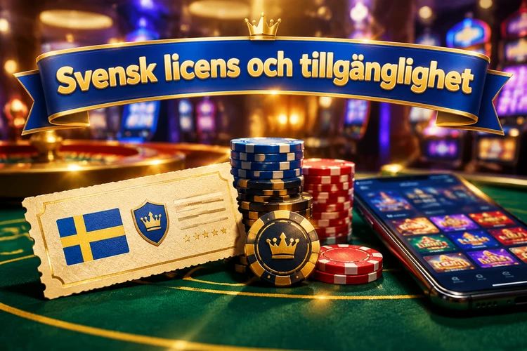 Svensk licens och tillgänglighet
